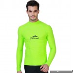 MICHEALWU Men Long Sleeve Quick-Dry UPF 50+ Lightweight Swimsuit Swim Shirt A B07NRLVYL1